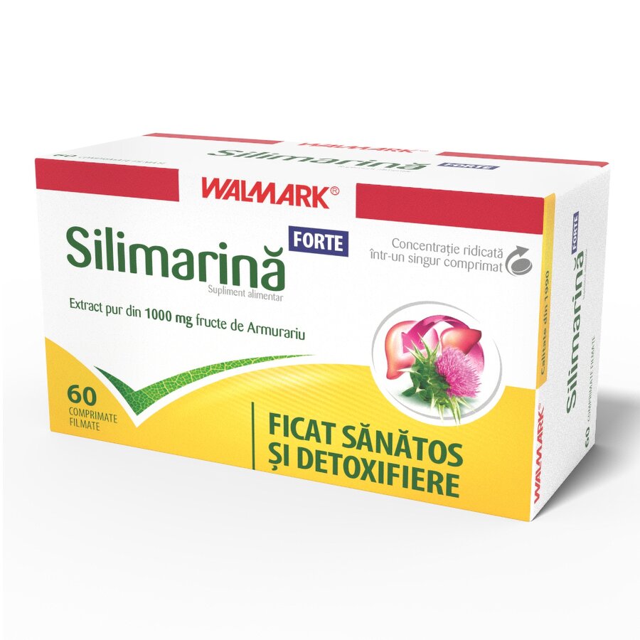 Silimarina Forte, 60 comprimate, Walmark - imagine 2