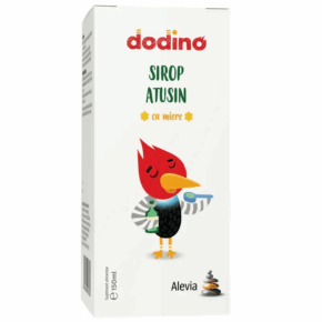 Sirop Atusin cu miere Dodino, 150 ml, Alevia