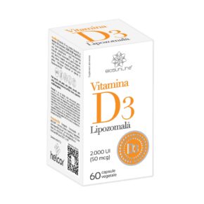 Vitamina D3 Lipozomala 2000 UI, BioSunLine