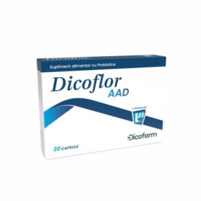 Probiotic pentru adulti si copii AAD, 20 capsule, Dicoflor