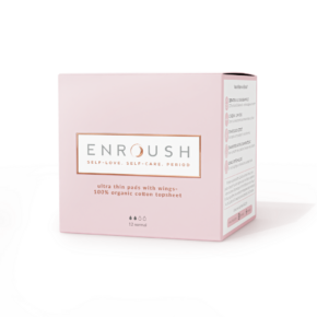 Absorbante din bumbac organic Normale, 12 bucati, Enroush