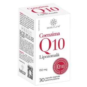 Coenzima Q10 Lipozomala, 150 mg, 30 capsule vegetale gastrorezistente, BioSunLine