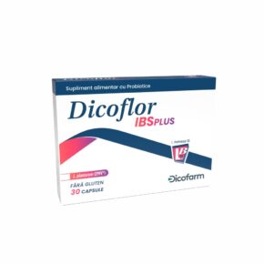 Probiotic pentru adulti IBS Plus, 30 capsule, Dicoflor