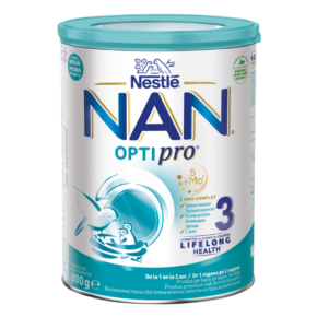 Lapte praf Nan 3 Optipro HMO +12 luni, 800g, Nestle