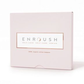 Tampoane cu bumbac organic Normal, 16 bucati, Enroush