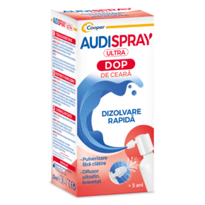 Audispray Ultra Dopuri de ceara, 20ml, Audispray