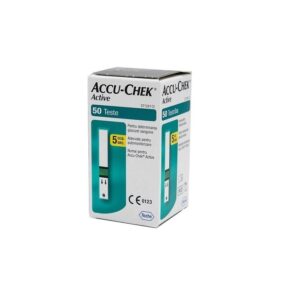 Teste pentru glicemie Accu Check Active, Roche, 50 buc.