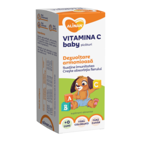 Solutie Vitamina C baby Alinan, 20ml, Fiterman