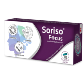 Soriso Focus, 30 comprimate filmate, Antibiotice Iasi