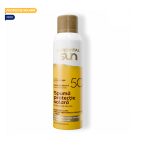 Spuma protectie solara SPF50, 150 ml, Gerovital