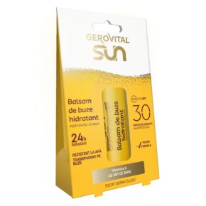 Balsam de buze hidratant Spf 30, 5.7 ml, Gerovital