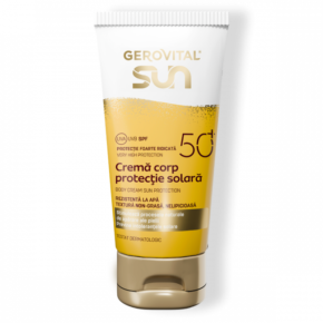 Crema de corp cu protectie solara SPF 50+ Sun, 50 ml, Gerovital