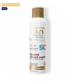 Spuma protectie solara copii SPF50 Sensitive, 150 ml, Gerovital