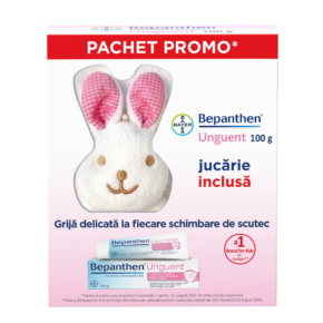 Pachet Unguent pentru iritatiile de scutec Bepanthen, 100 g + jucarie, Bayer