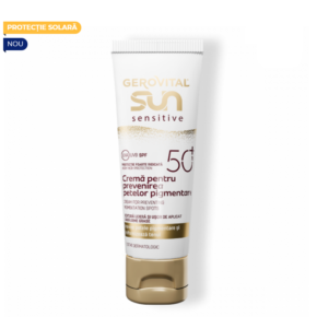 Crema pentru prevenirea petelor pigmentare SPF50+, 50 ml, Gerovital