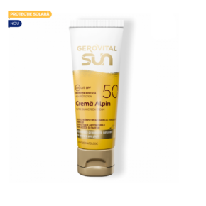 Crema de fata cu SPF 50 Alpin Sun, 50 ml, Gerovital