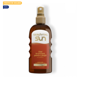 Ulei bronzant pentru plaja, 150 ml, Gerovital