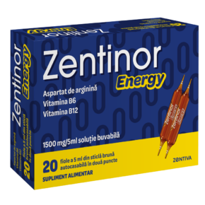 Zentinor Energy, 20 fiole, Zentiva