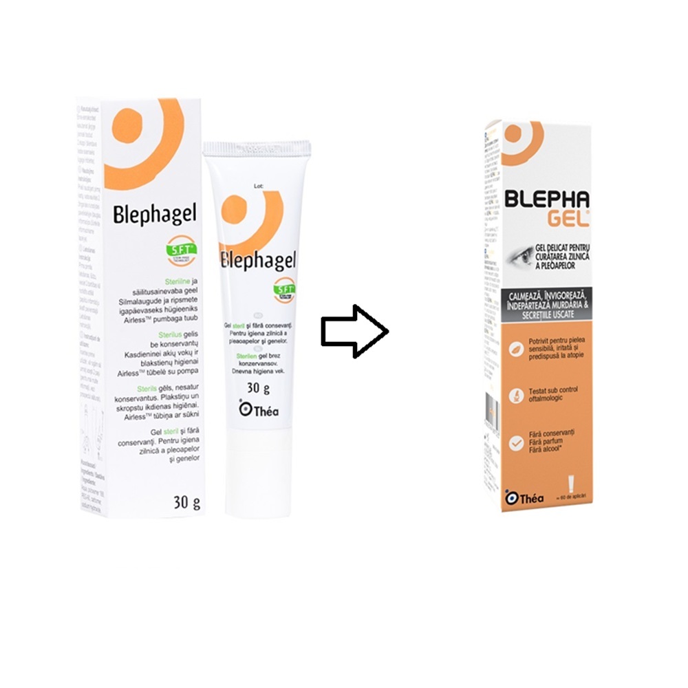 Blephagel, 30 g, Thea - imagine 2