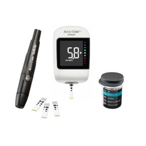 Glucometru Accu Chek Instant, cu 50 teste si 50 ace, mmol/l