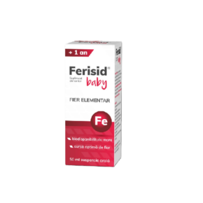 Suspensie orala Ferisid Baby 1an+, 50 ml, Zdrovit