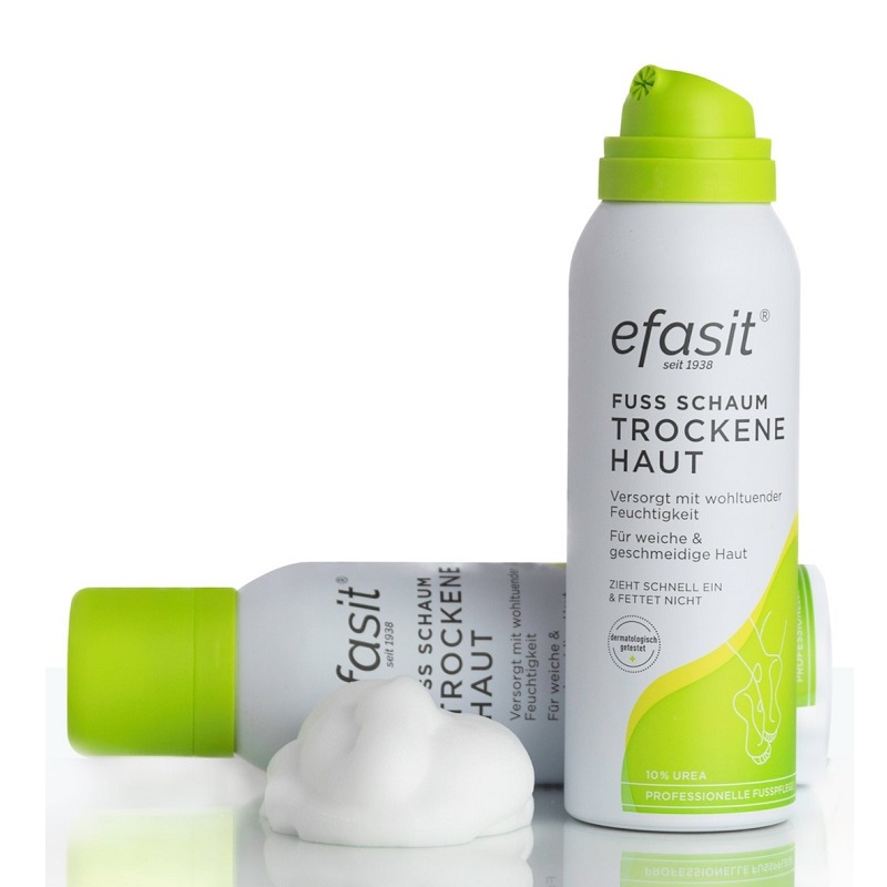 Spuma pentru picioare, piele uscata Efasit , 125 ml, Kyberg