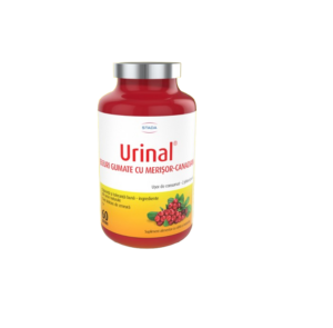 Urinal® Gummies Jeleuri gumate cu merișor-canadian, 60 jeleuri, Stada
