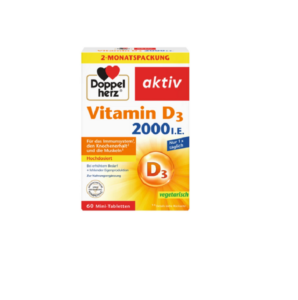 Vitamina D3 2000, 60 tablete, Doppelherz Aktiv