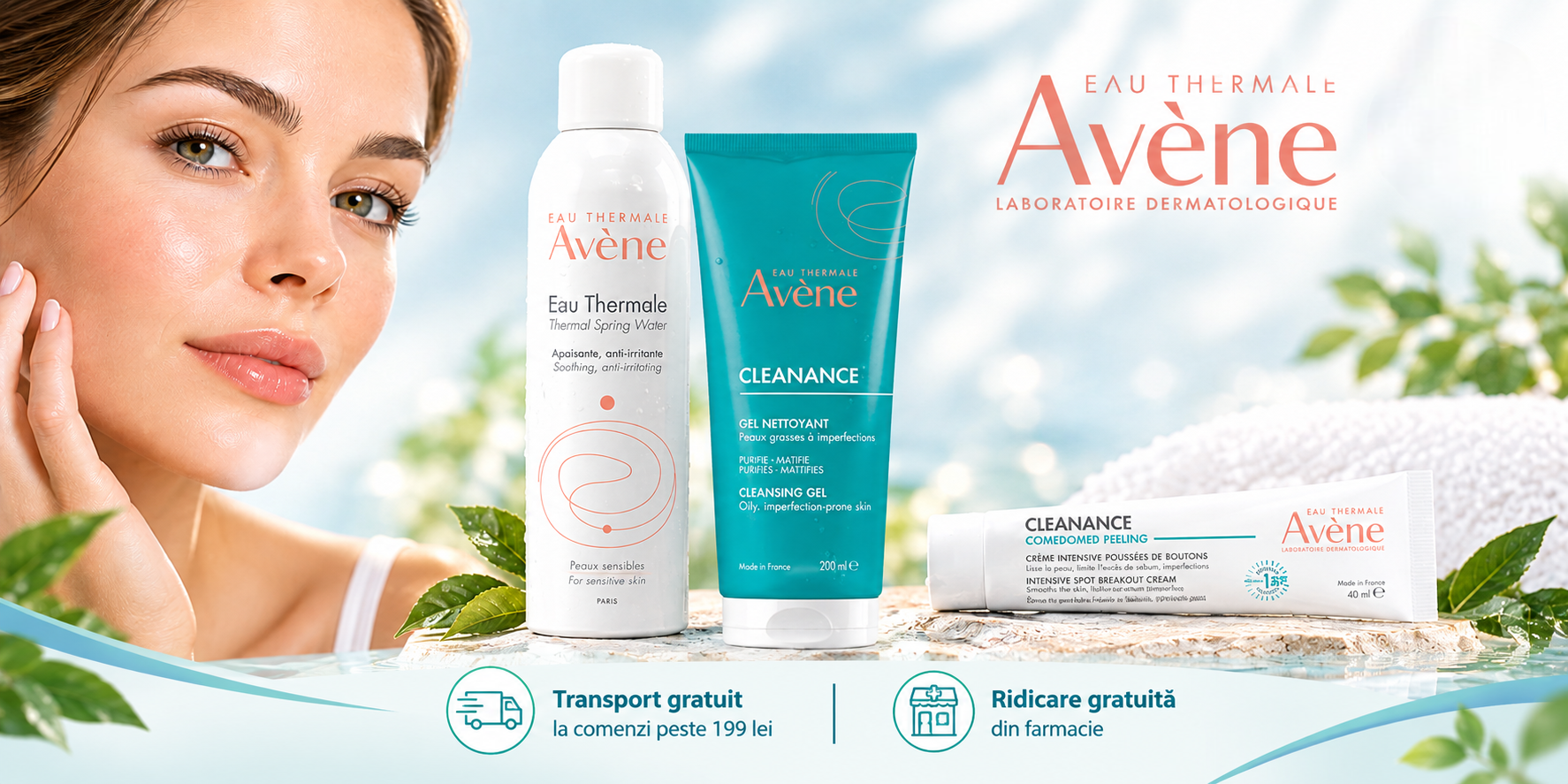 Banner prezentare Avene